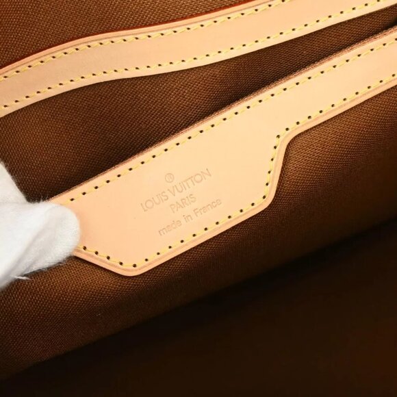 Louis Vuitton Monogram Carryall Duffle Bag M40074 TH2057 153799 - Picture 5 of 10